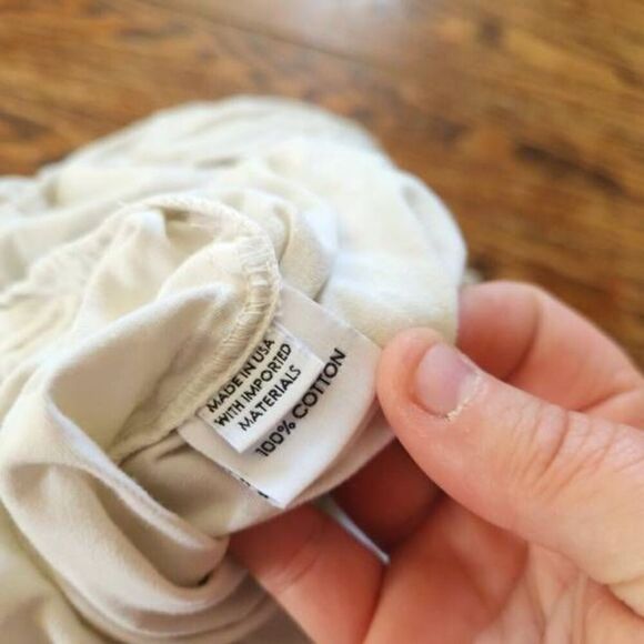 Esby Angie Twill Jumper in sea salt sz Medium - Picture 5 of 6